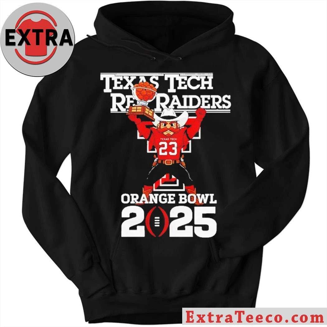 Official The Texas Tech Red Raiders will participate in the Orange Bowl on January 1, 2026, at Hard Rock Stadium in Miami Gardens, Florida Shirt