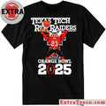 Official The Texas Tech Red Raiders will participate in the Orange Bowl on January 1, 2026, at Hard Rock Stadium in Miami Gardens, Florida Shirt