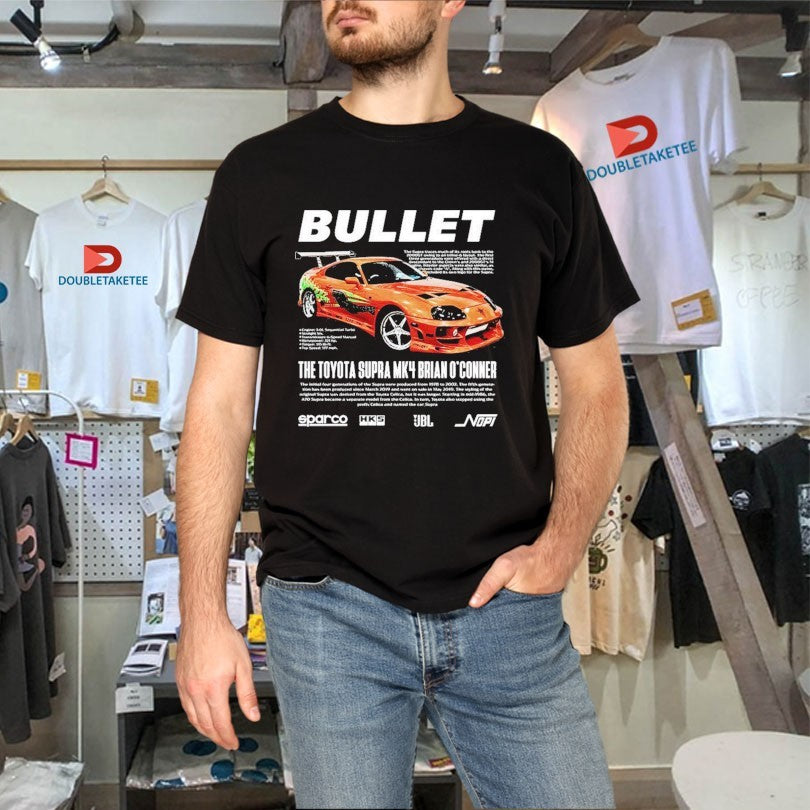 Official The Toyota Supra Mk4 Brian O’Conner Shirts
