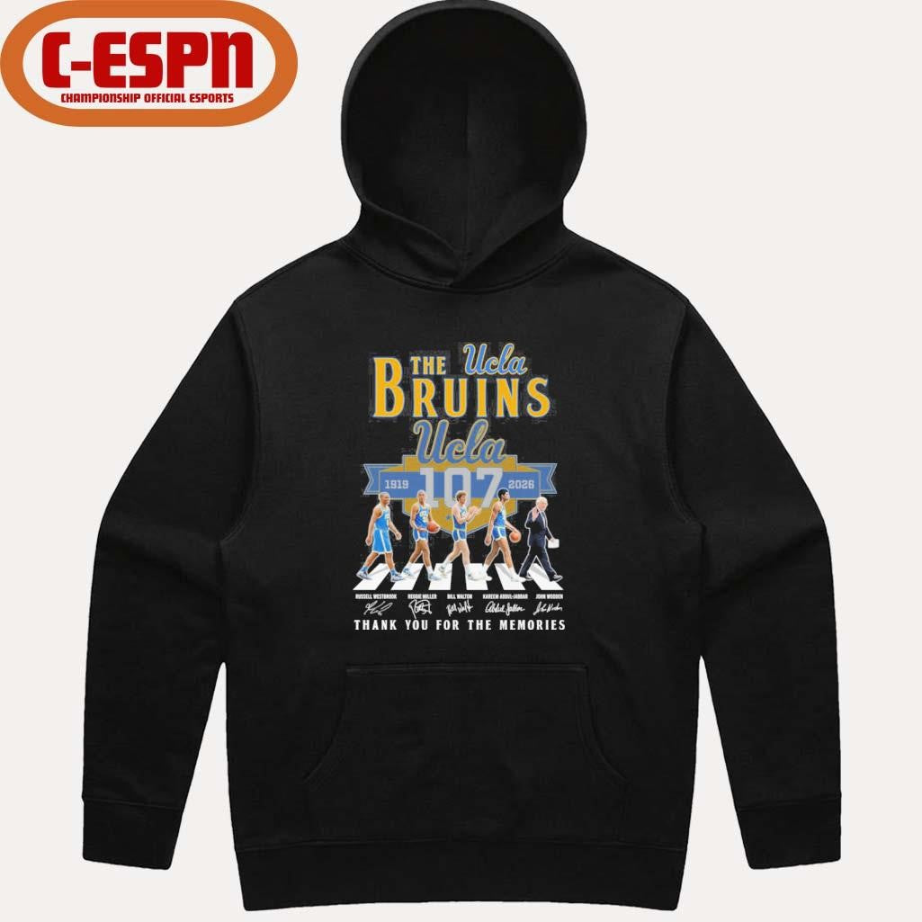 Official The Ucla Bruins Basketball Abbey Road 107th Anniversary 1919-2026 Shirt