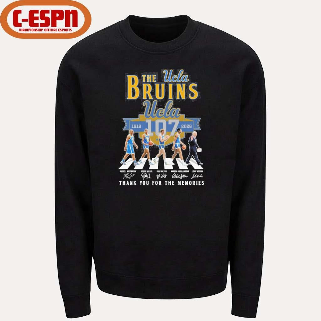 Official The Ucla Bruins Basketball Abbey Road 107th Anniversary 1919-2026 Shirt