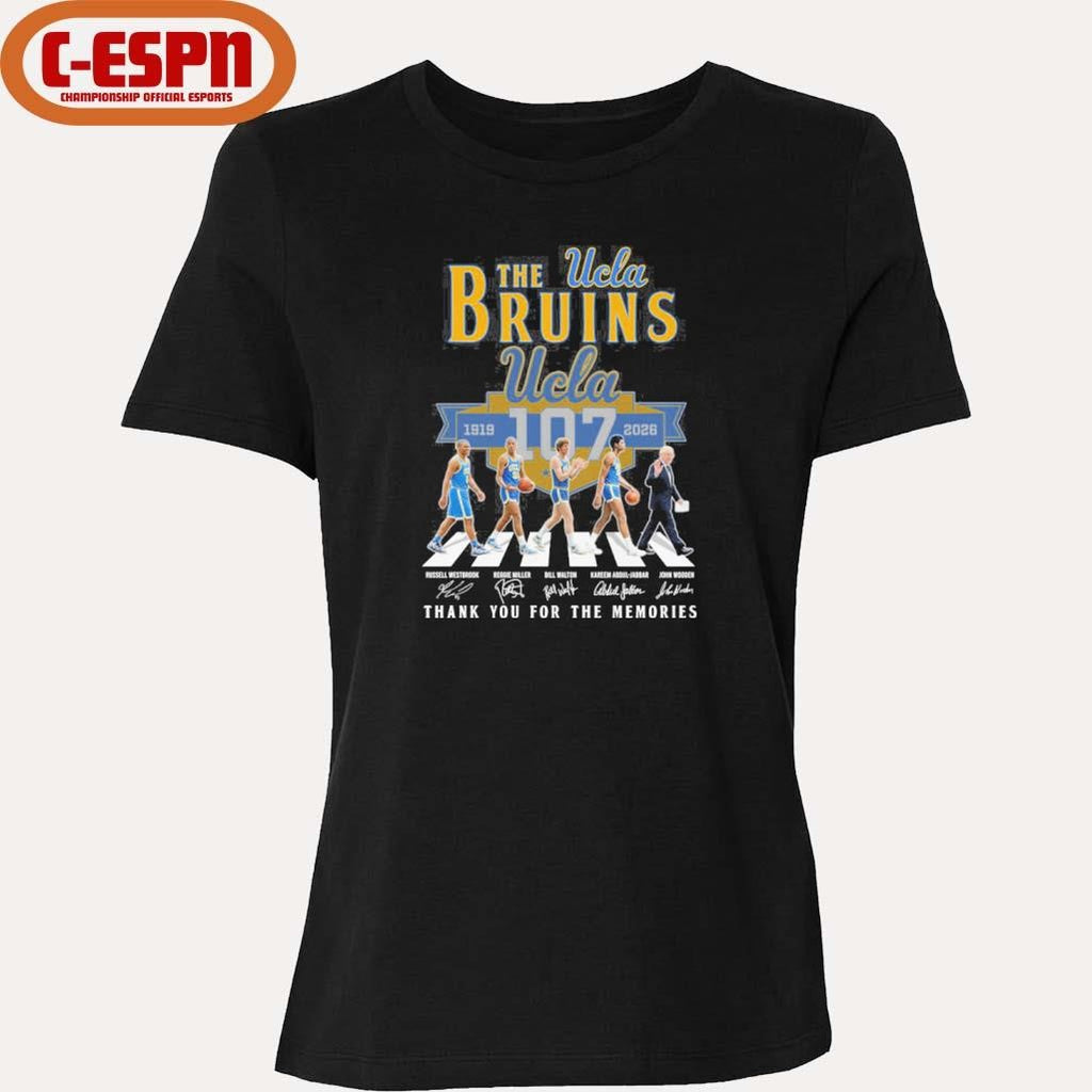 Official The Ucla Bruins Basketball Abbey Road 107th Anniversary 1919-2026 Shirt