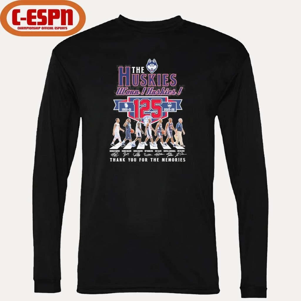 Official The Uconn Huskies Men’s Basketball Abbey Road Shirt