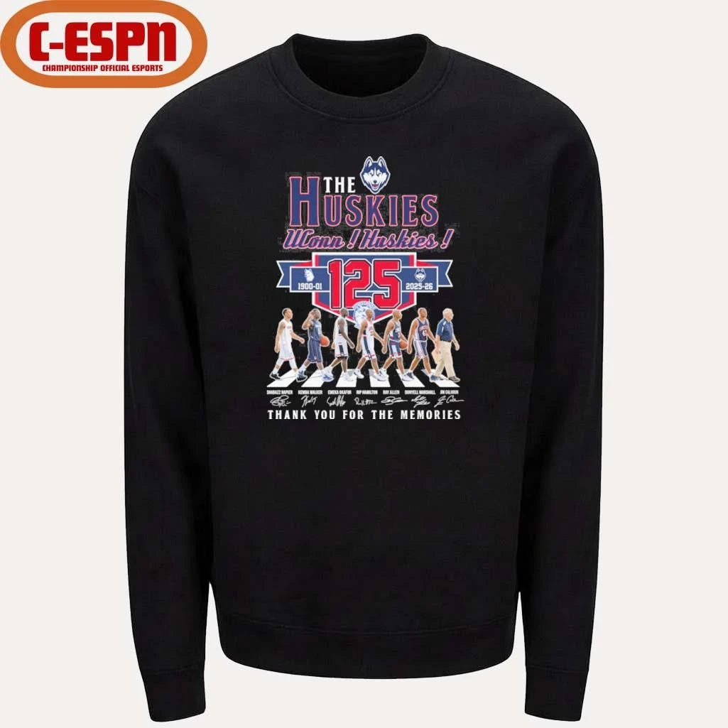 Official The Uconn Huskies Men’s Basketball Abbey Road Shirt