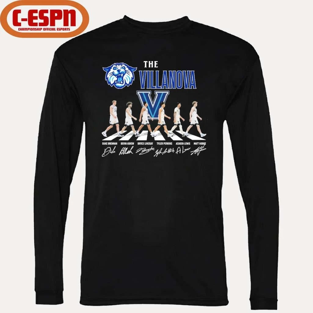 Official The Villanova Men’s Basketball Abbey Road Shirt