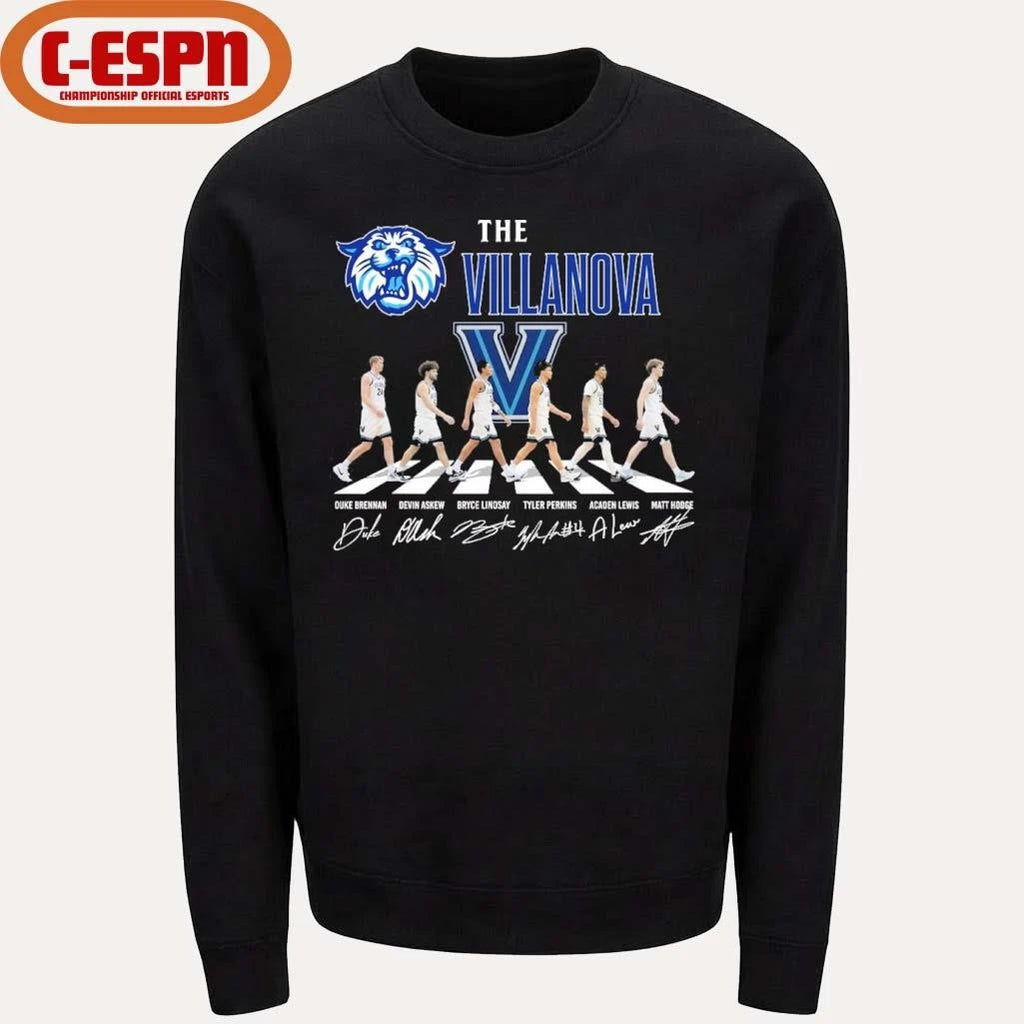 Official The Villanova Men’s Basketball Abbey Road Shirt