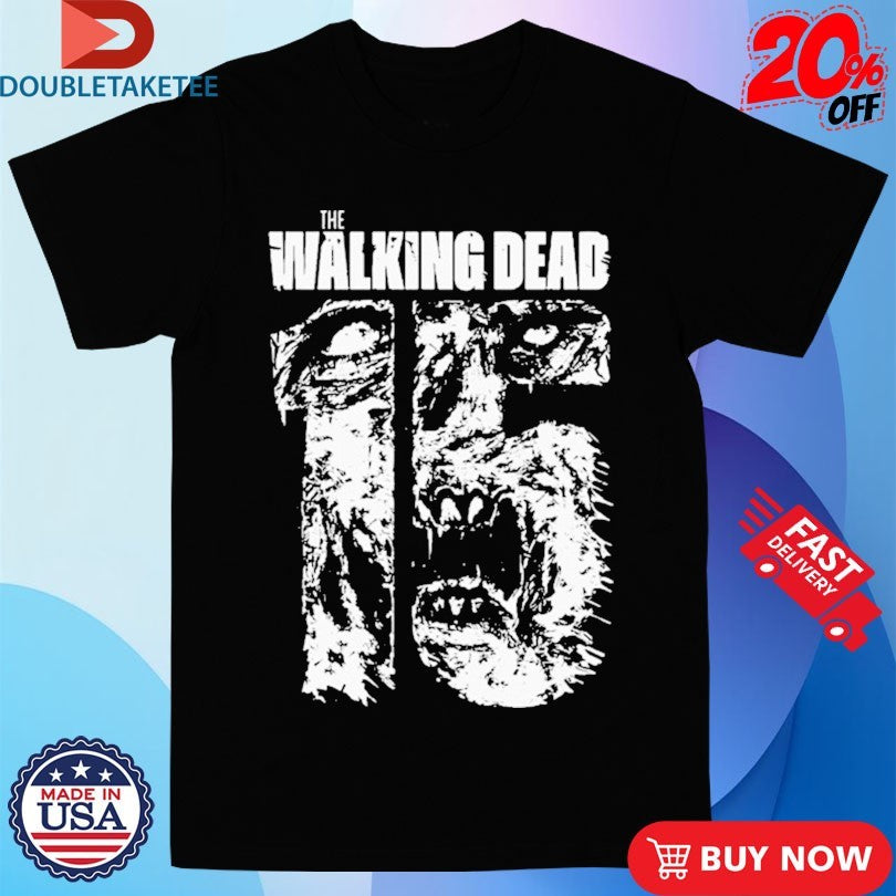 Official The Walking Dead 15th Anniversary Shirts