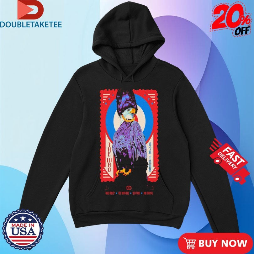 Official The Who 60th Anniversary Eagle Shirts