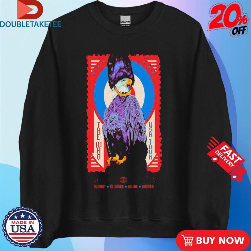 Official The Who 60th Anniversary Eagle Shirts