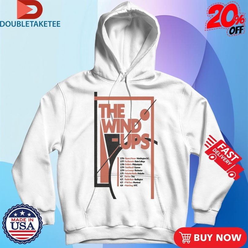 Official The Wind-Ups Tour 2026 Dates Shirts
