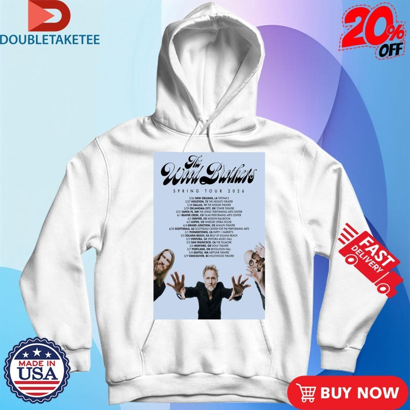 Official The Wood Brothers Springs Tour 2026 Shirts