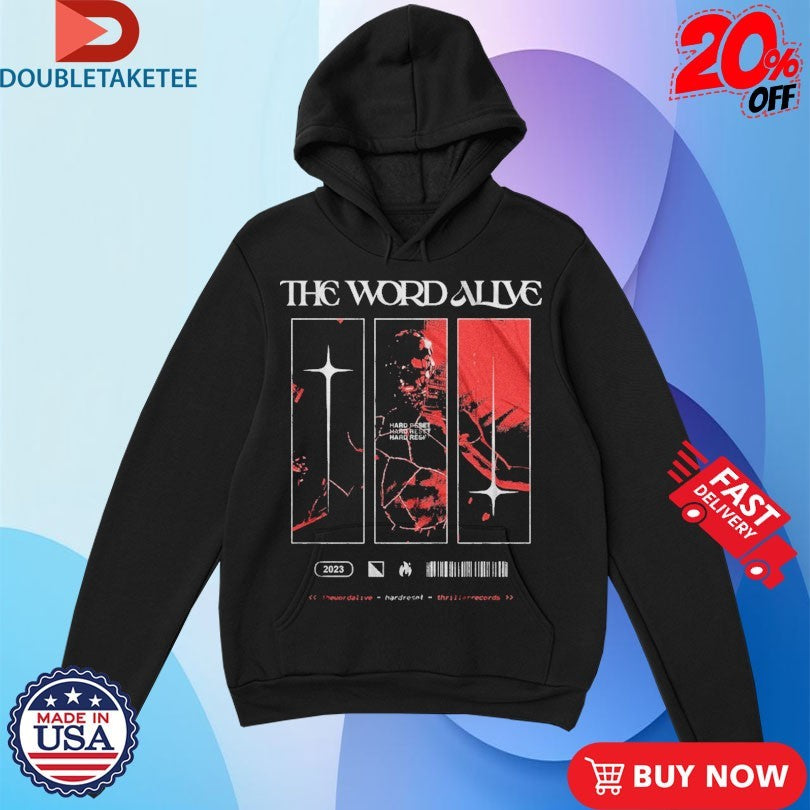Official The Word Alive Hard Reset Shirts