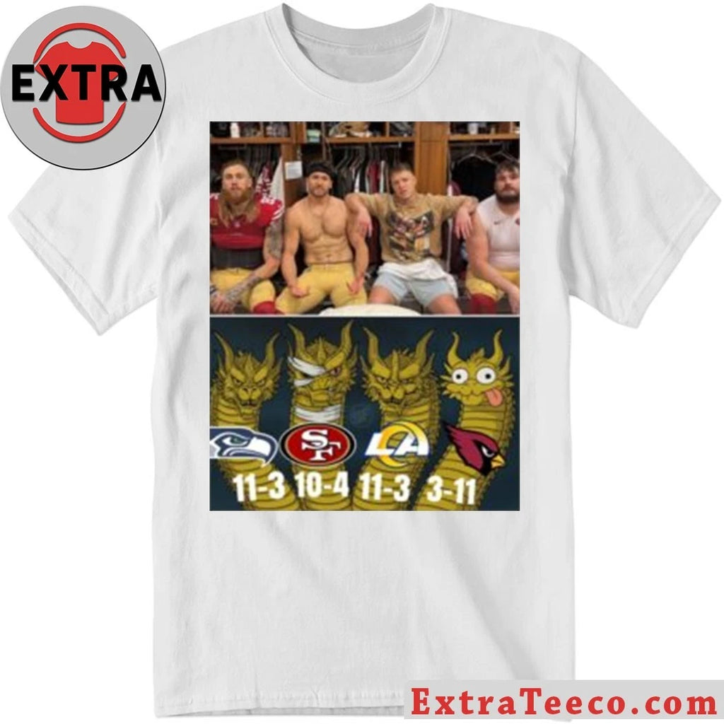 Official TheSFNiners A look at the NFC West Logo T-Shirt