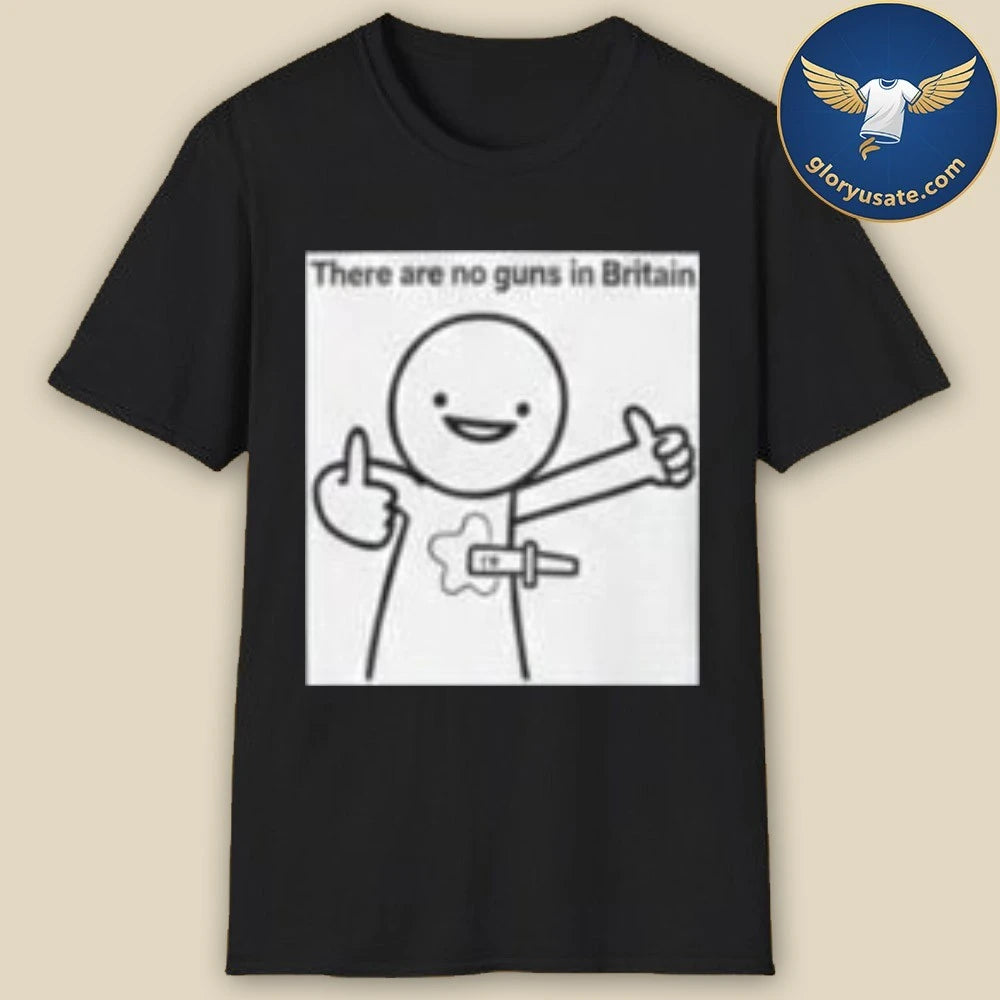 Official There Are No Guns In Britain Shirt