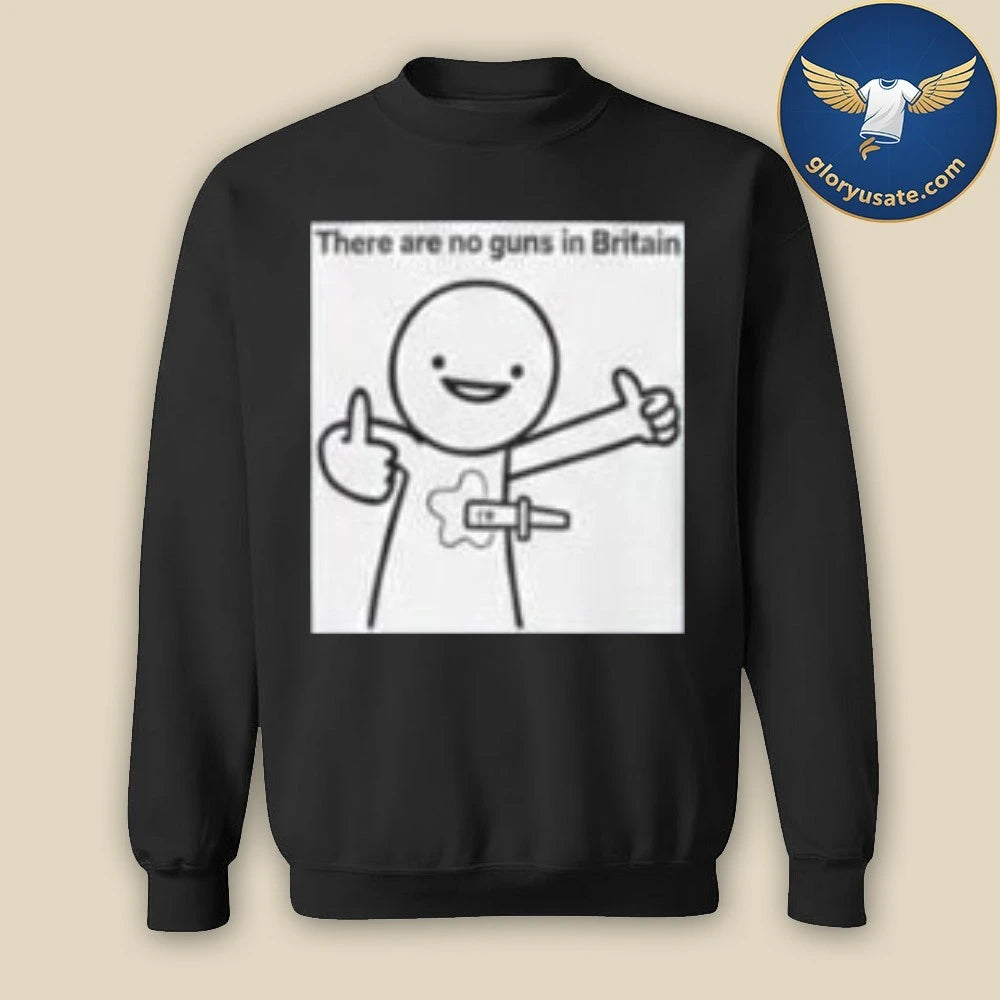 Official There Are No Guns In Britain Shirt