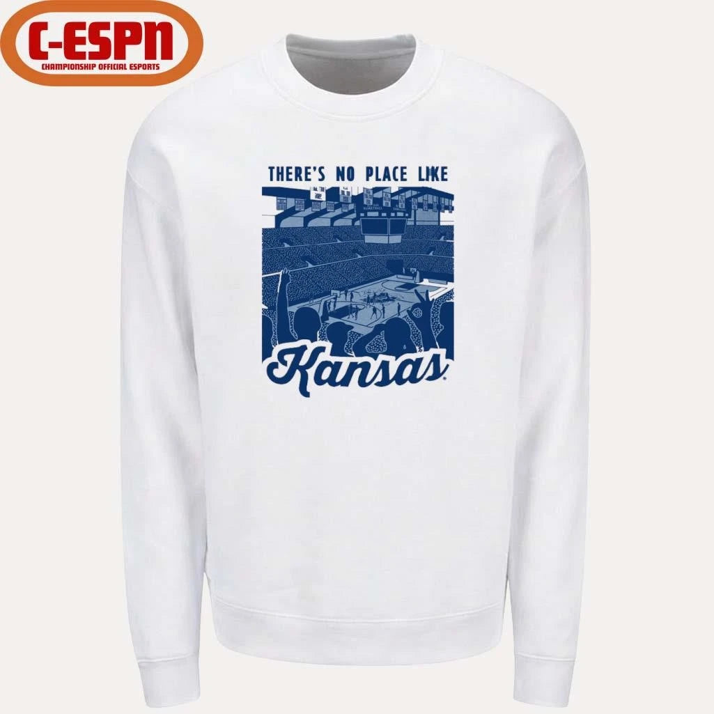 Official There’s No Place Like Kansas Basketball 2026 Shirt