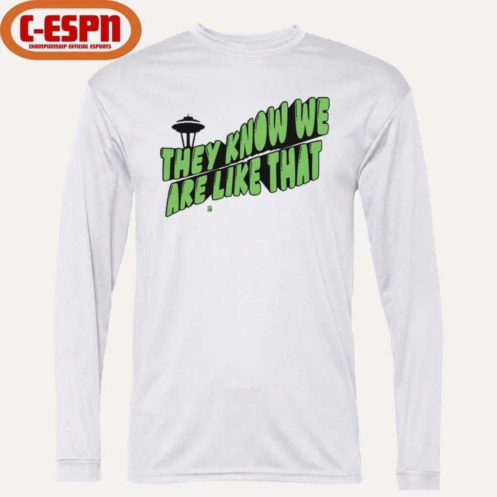Official They Know We Are Like That Seattle Football Champions Shirt