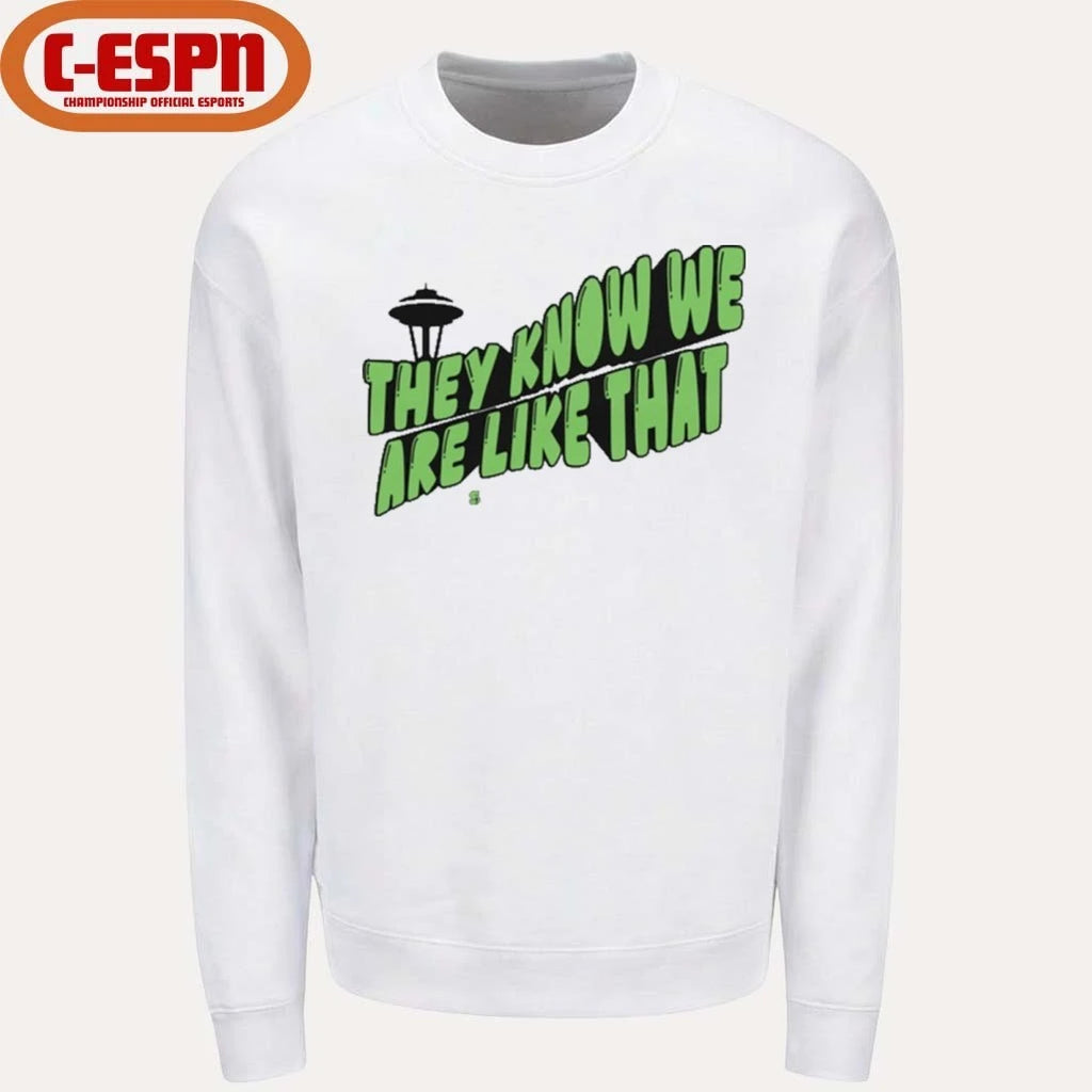 Official They Know We Are Like That Seattle Football Champions Shirt