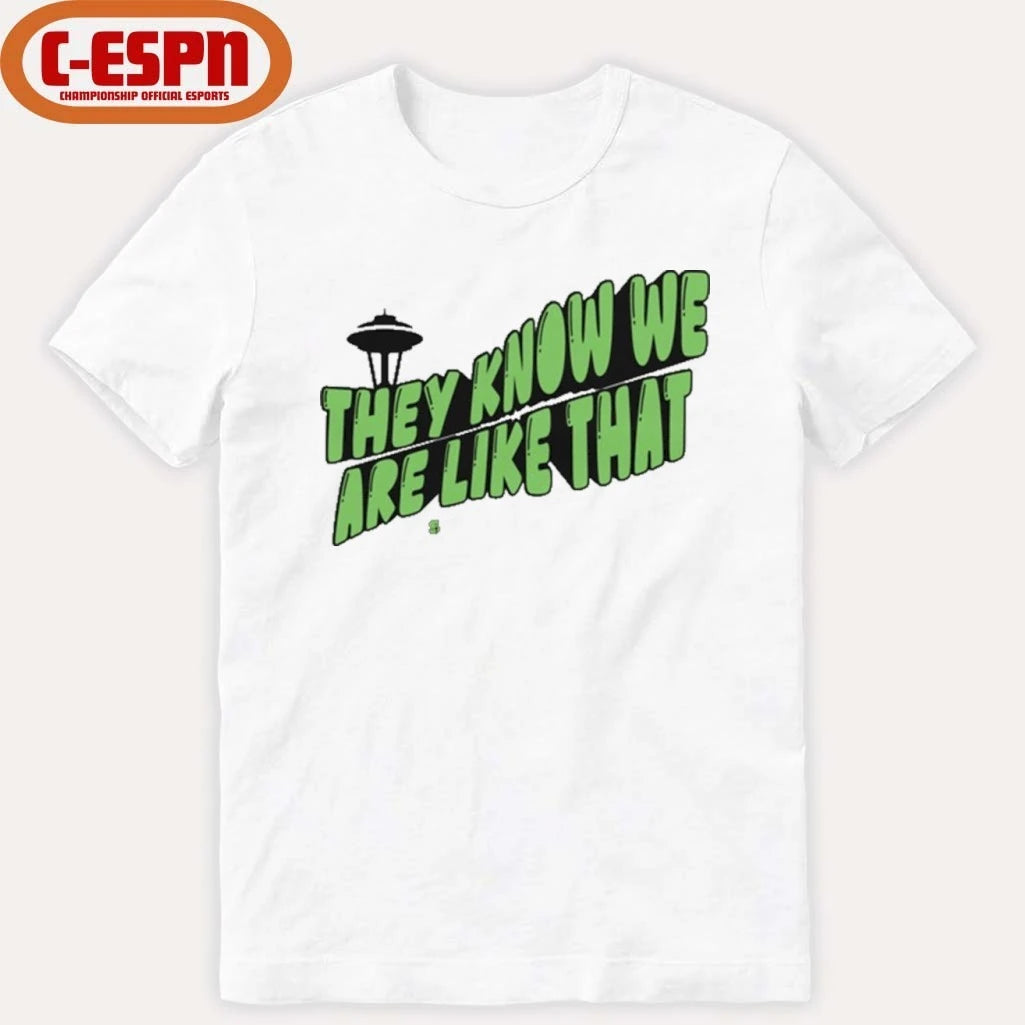 Official They Know We Are Like That Seattle Football Champions Shirt