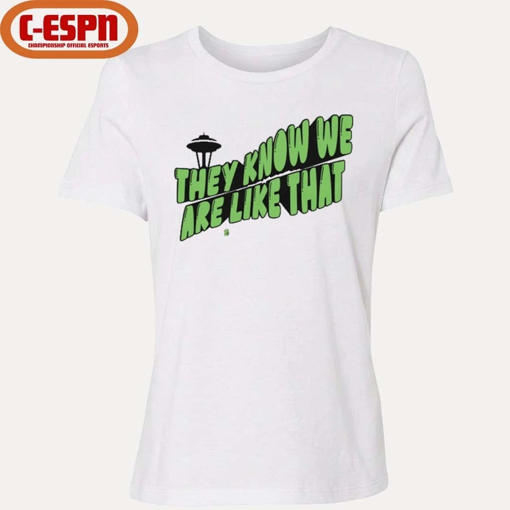 Official They Know We Are Like That Seattle Football Champions Shirt
