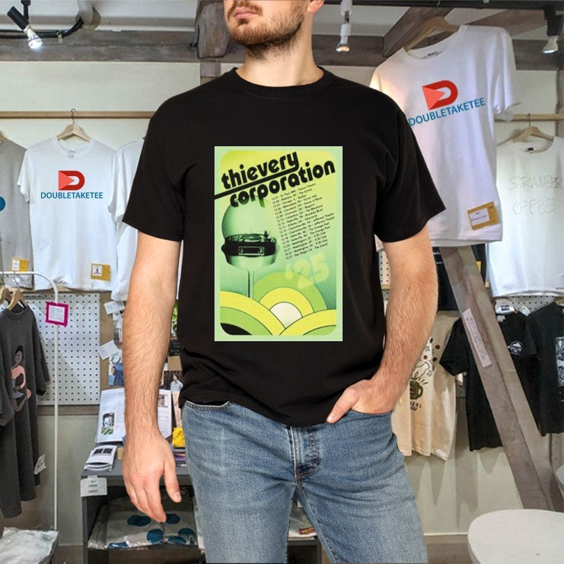 Official Thievery Corporation The Midwest And South Tour 2025 Shirts