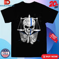 Official Thin Blue Line Skull American Made Shirts