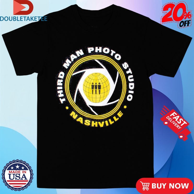 Official Third Man Photo Studio Nashville Shutter Globe Shirts