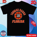 Official Thomas Haugh Name Number Ball 10 Florida Gators Shirts