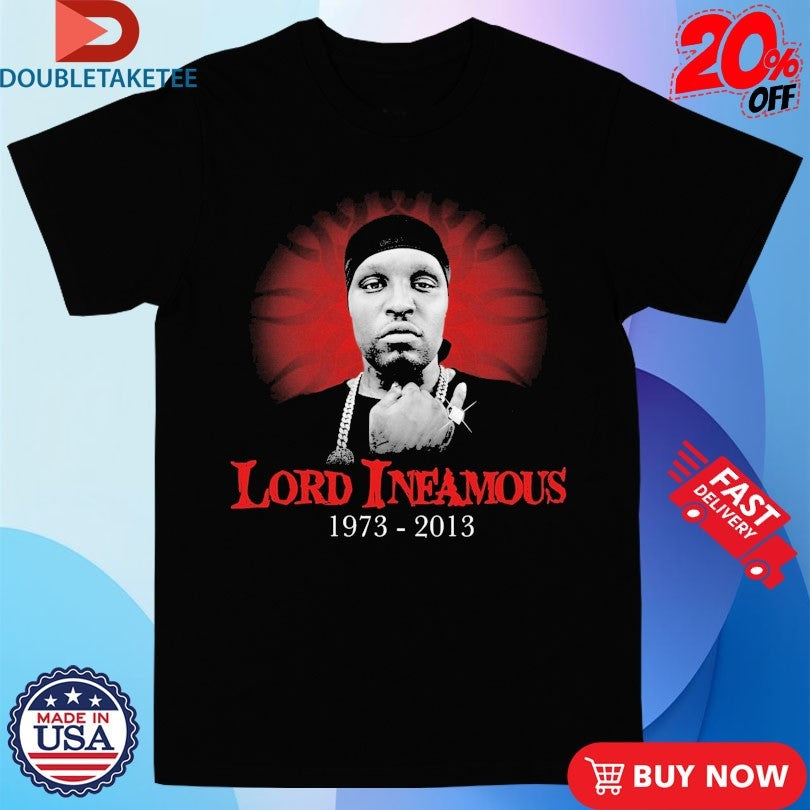 Official Three 6 Mafia RIP Lord Infamous 1973 2013 Shirts