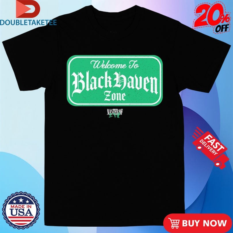 Official Three 6 Mafia Welcome To Black Haven Zone Master Of Evil Shirts