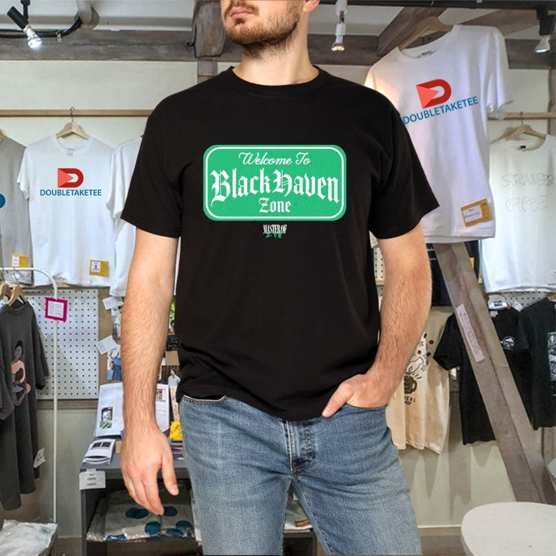 Official Three 6 Mafia Welcome To Black Haven Zone Master Of Evil Shirts