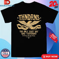 Official Thundernoise The Only Easy Day Was Yesterday Est 2020 Eagle Shirts