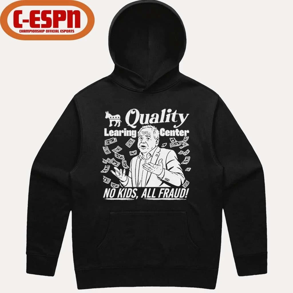 Official Tim Walz quality learning center no kids all fraud shirt
