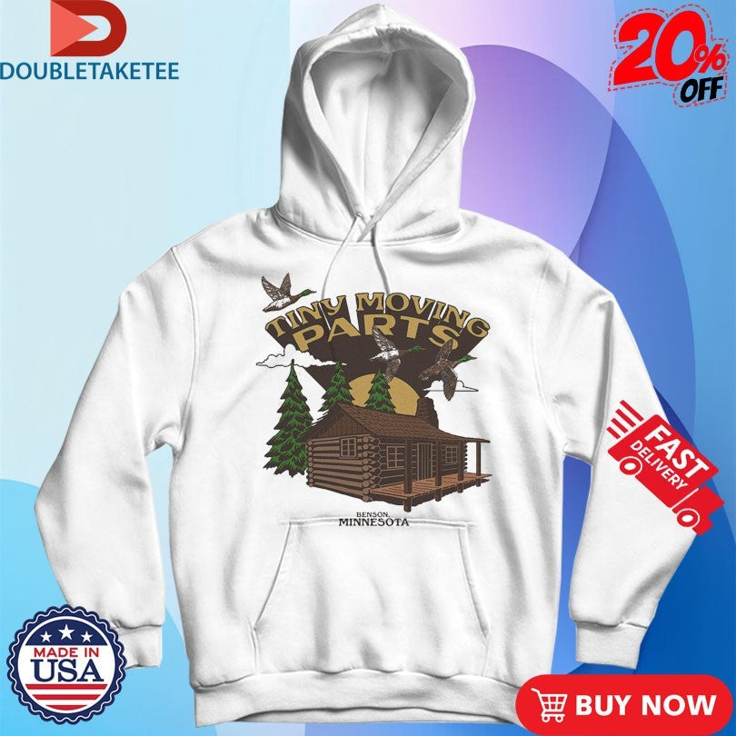 Official Tiny Moving Parts Benson Minnesota Cabin Shirts
