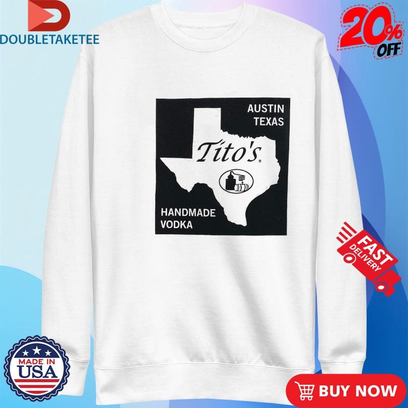Official Tito’s Vodka Handmade Austin Texas Shirts