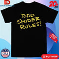 Official Todd Snider Rules! Shirts