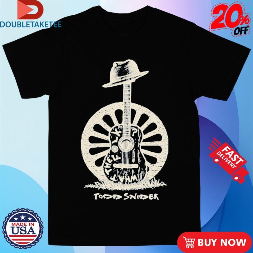 Official Todd Snider What The Folk Guitar Hat Shirts