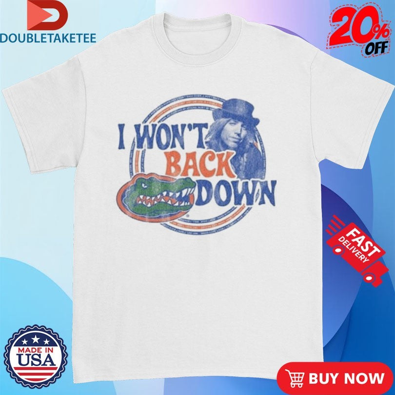 Official Tom Petty X Florida Gators I Won’t Back Down Shirts