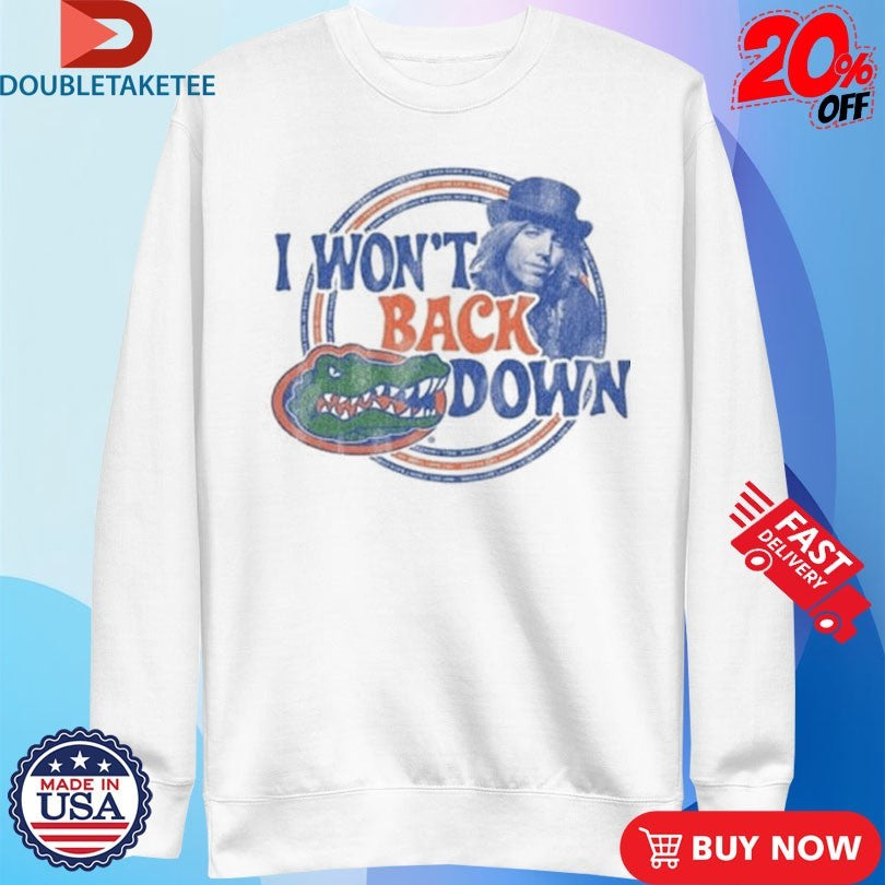Official Tom Petty X Florida Gators I Won’t Back Down Shirts