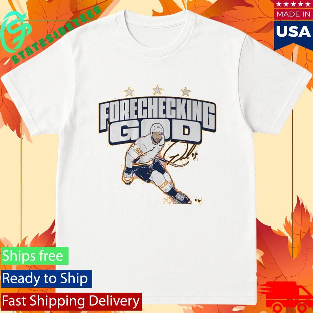 Official Tom Wilson Forechecking God Shirt
