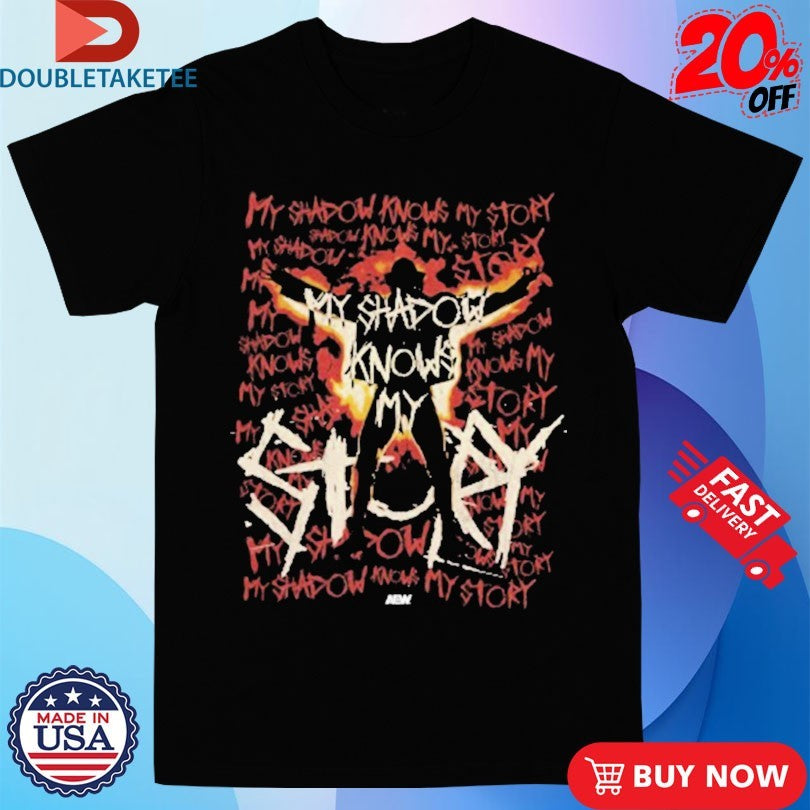 Official Tommaso Ciampa My Shadow Knows My Story AEW Shirts