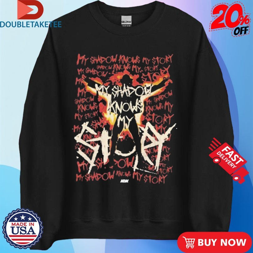 Official Tommaso Ciampa My Shadow Knows My Story AEW Shirts