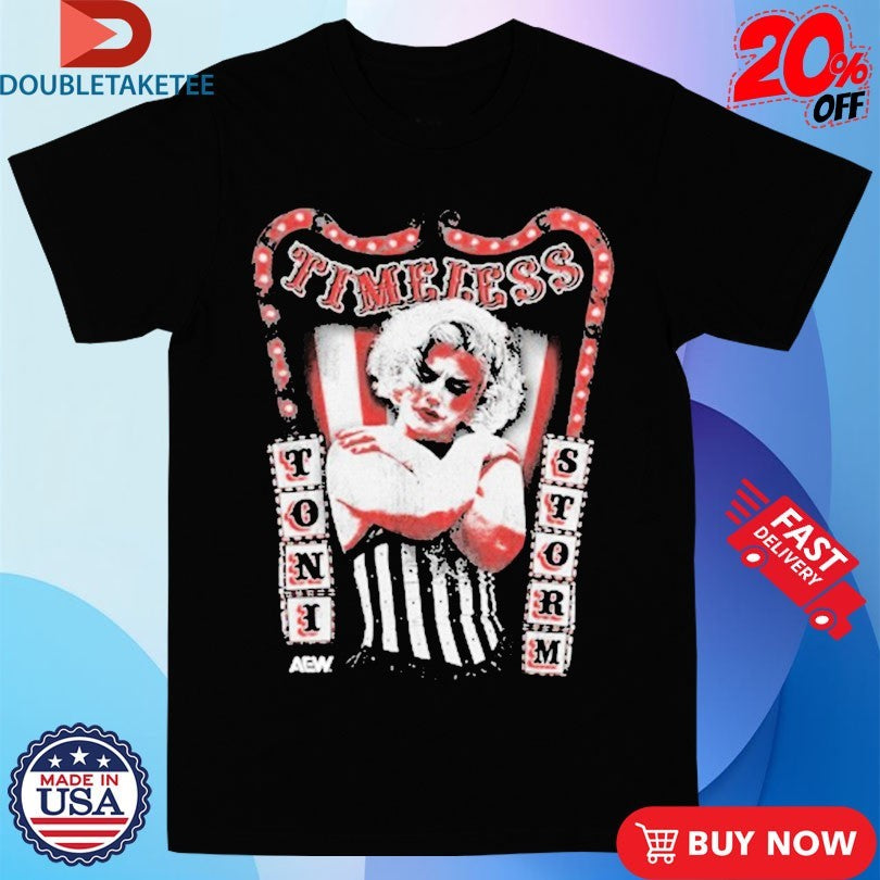 Official Toni Storm Timeless Cabaret AEW Shirts