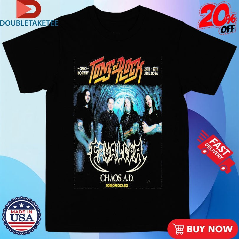 Official Tons Of Rock June 24-27 2026 Oslo, Norway Shirts
