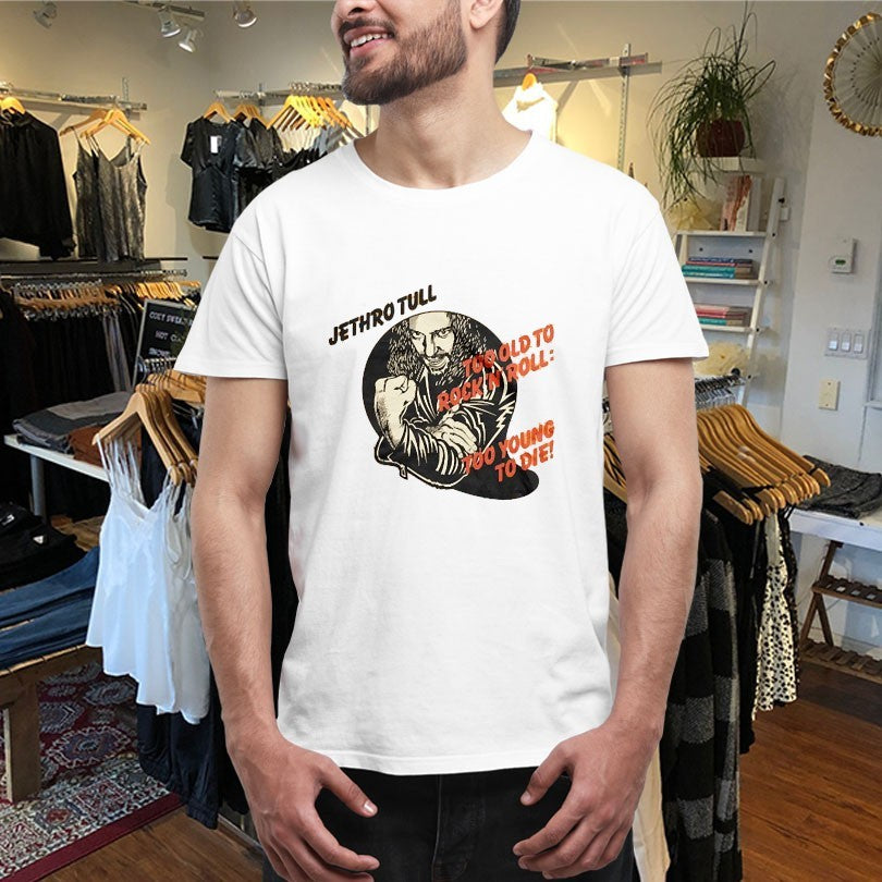 Official Too Old To Rock ‘n’ Roll Too Young To Die! Album Shirts