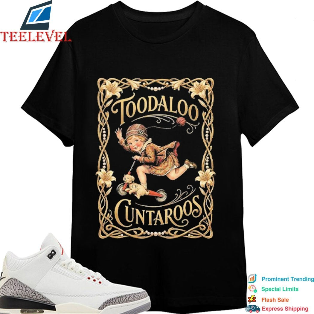 Official Toodaloo Cuntaroos Roller Girl T-Shirts