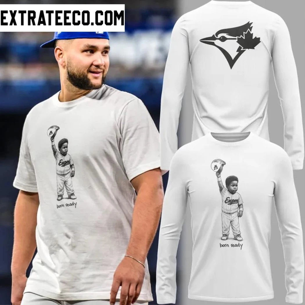 Official Toronto Blue Jays Born Ready 2026 Logo T-shirt