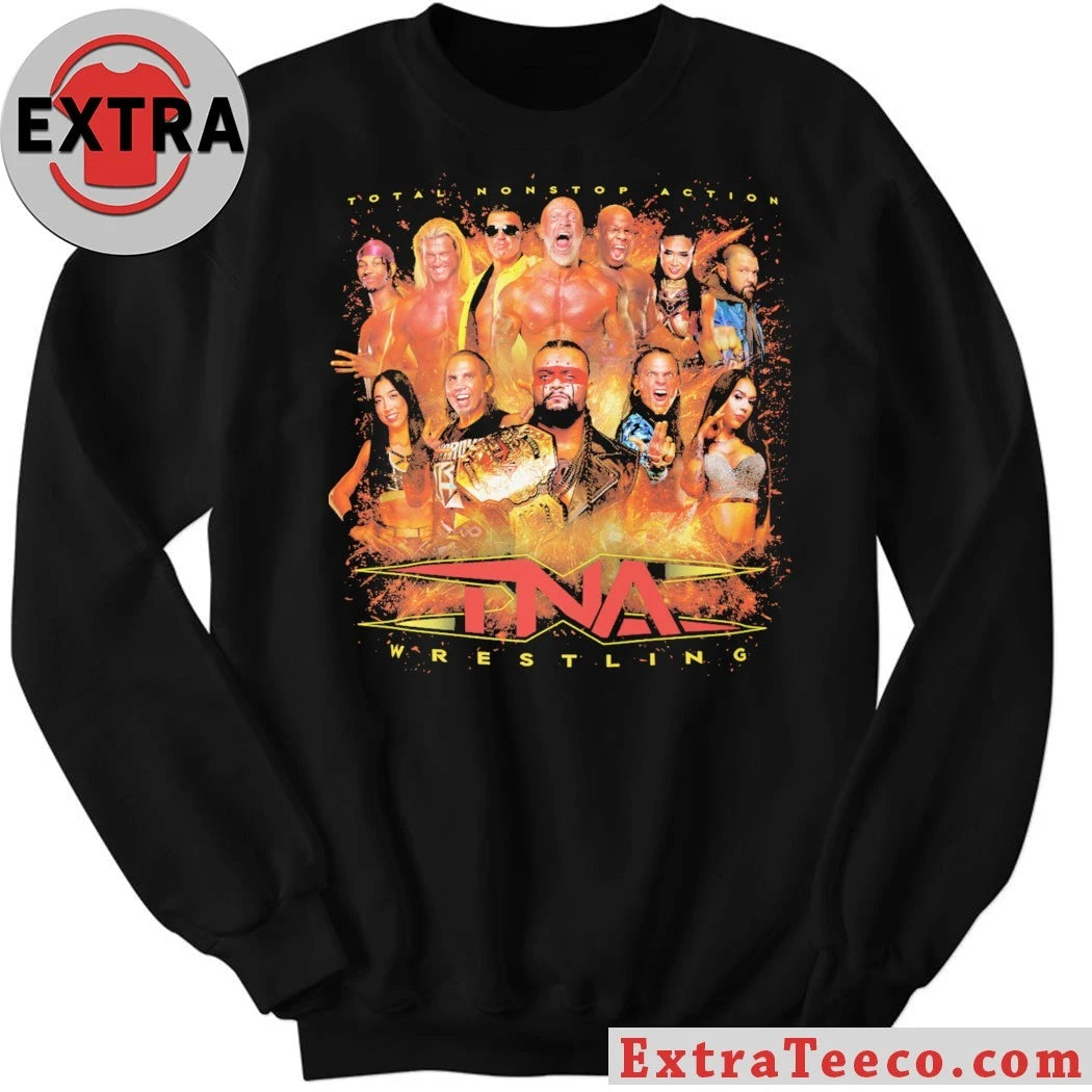 Official Total Nonstop Action TNA Wrestling Impact Shirt