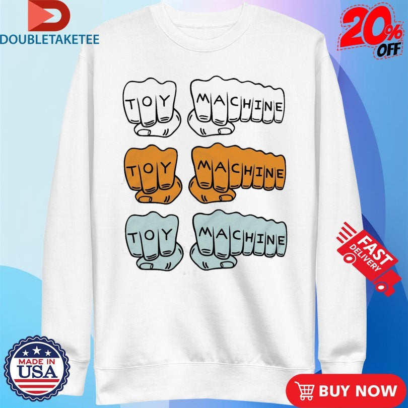 Official Toy Machine Triple Fist Shirts