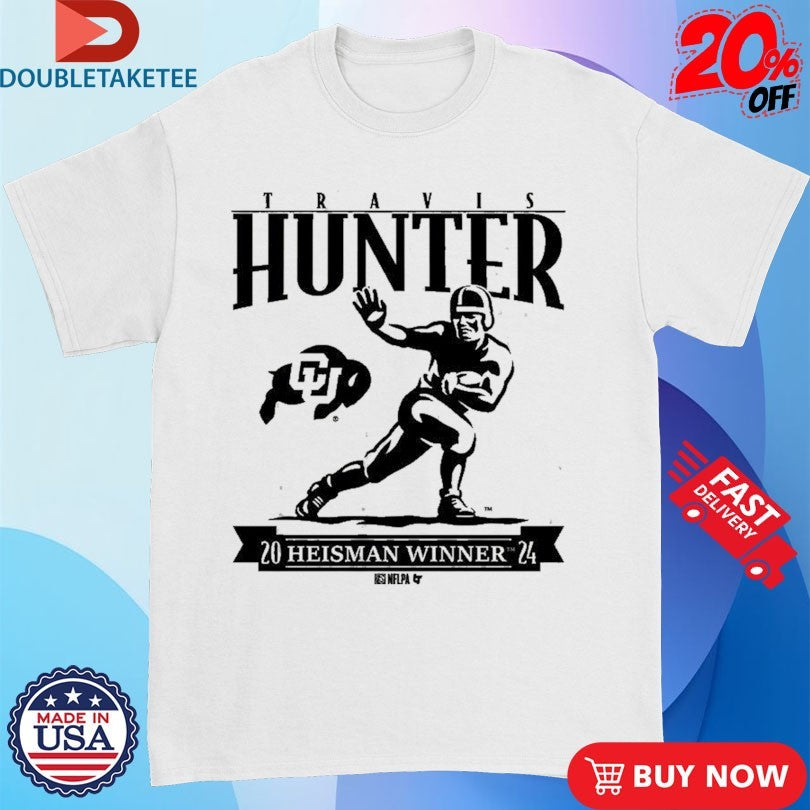 Official Travis Hunter Heisman Trophy Colorado Buffaloes Shirts